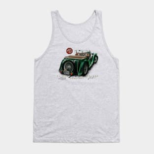 MGTC mg cars of England Tank Top